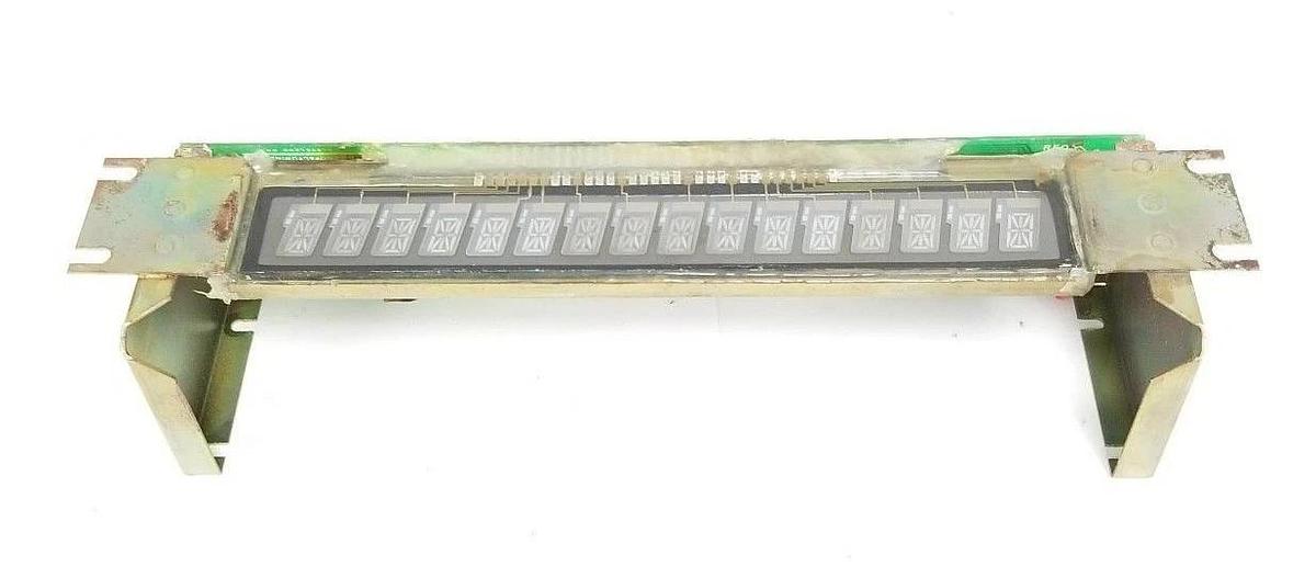 Used AVTRON A14449 DISPLAY CONTROL BOARD REV. E, 90455 , D15757 , A14914