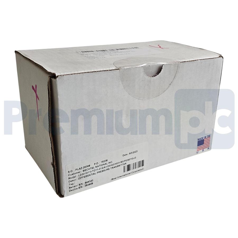 Used SMAR LD301 HART SMART DIFFERENTIAL PRESSURE TRANSMITTER LD301-D11I-TD11-012 NSMP