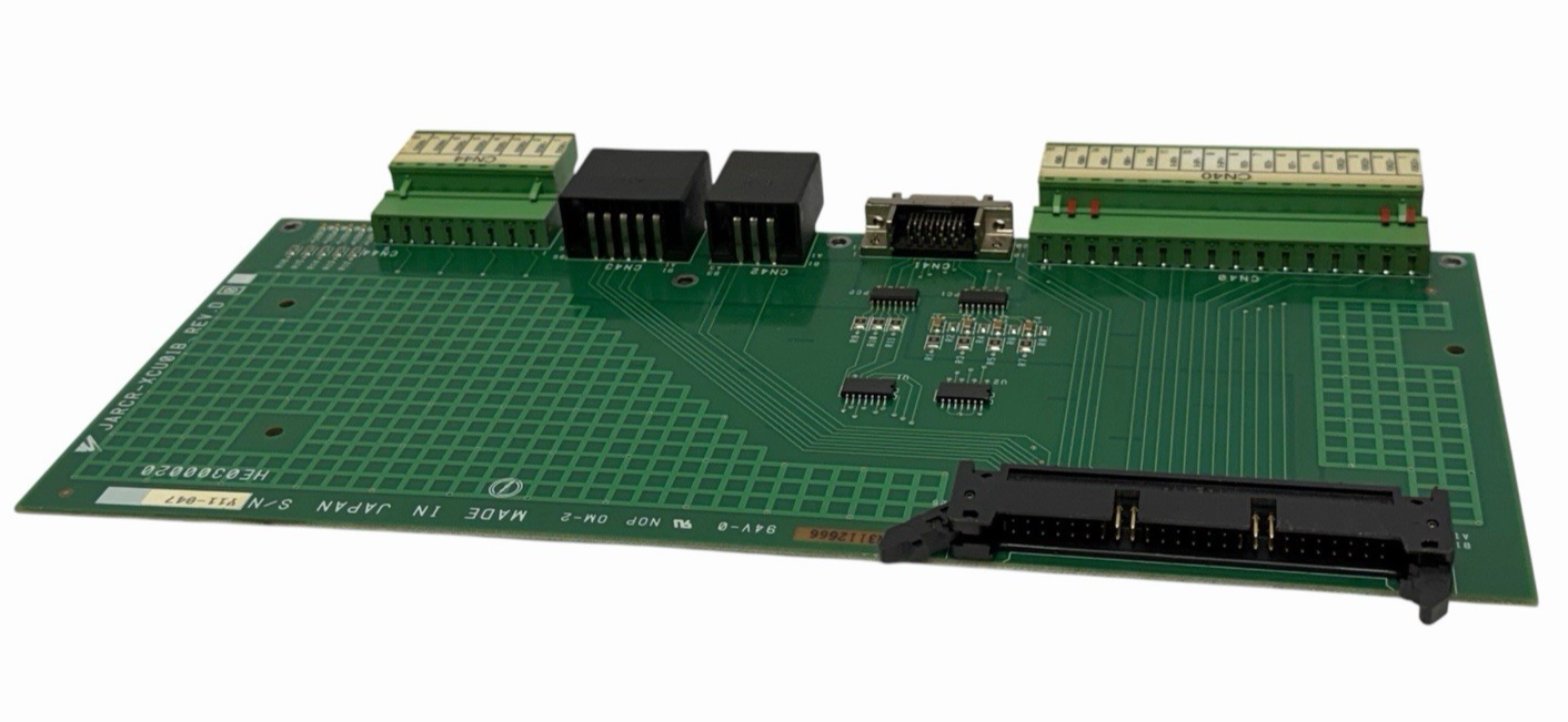 Used YASKAWA ELECTRIC JARCR-XCU01B REV. D0 ADD-ON PC BOARD JARCRXCU01B