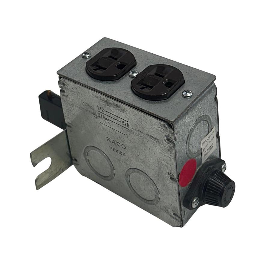Used STARLINE 0B60-174-0002-0-C / FG0367-0023 BUSWAY TAP BOX 20A 250V USNP