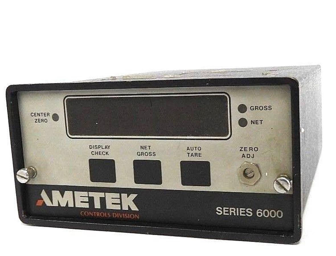 Used AMETEK 6000-AA-C CONTROLLER 6000AAC SERIES 6000