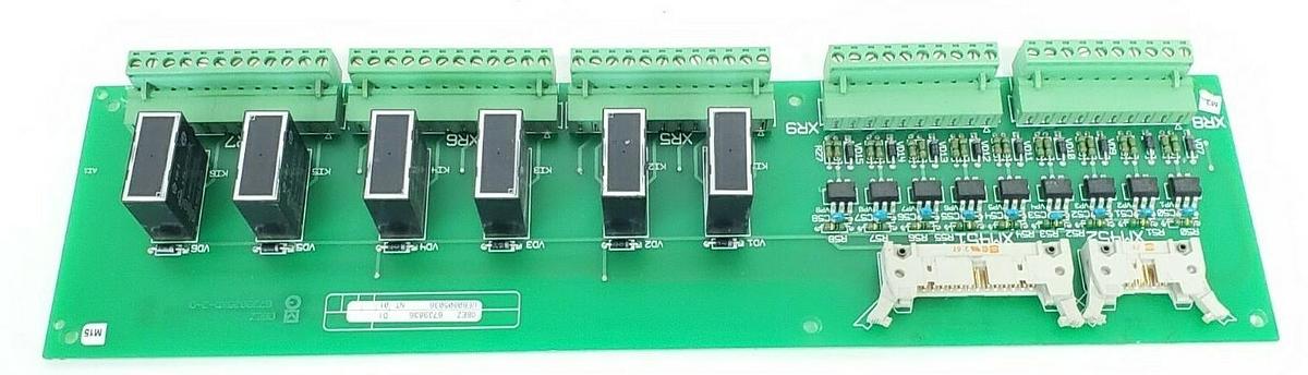 Used MERLIN GERIN OBEZ 6739835XD-2-D PLC PC BOARD 6739835XD-1-D
