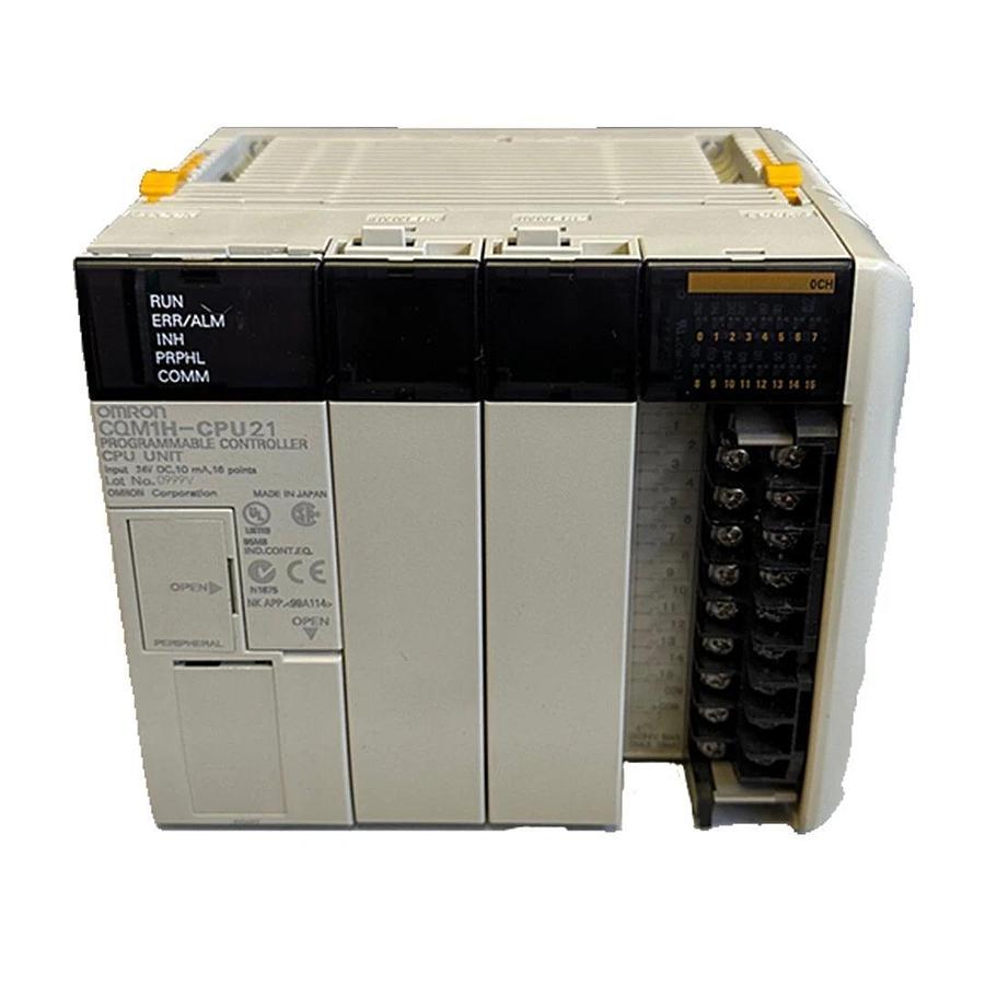 Used OMRON CQM1H-CPU21 / CQM1HCPU21 PROGRAMMABLE CONTROLLER CPU UNIT 24VDC 10mA