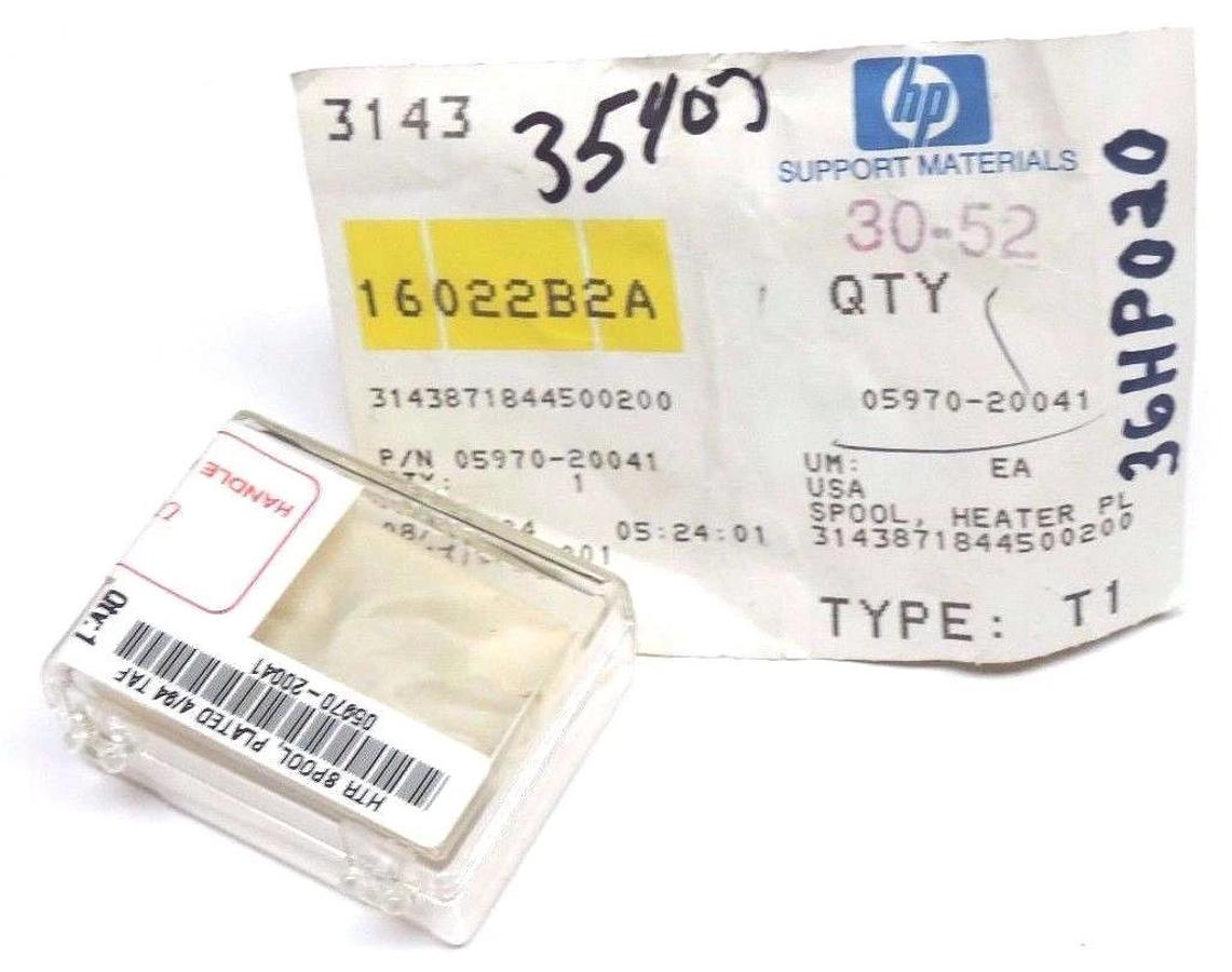 Used NEW AGILENT TECHNOLOGIES 05970-20041 HTR SPOOL, PLATED 4/94 TAF, 0597020041