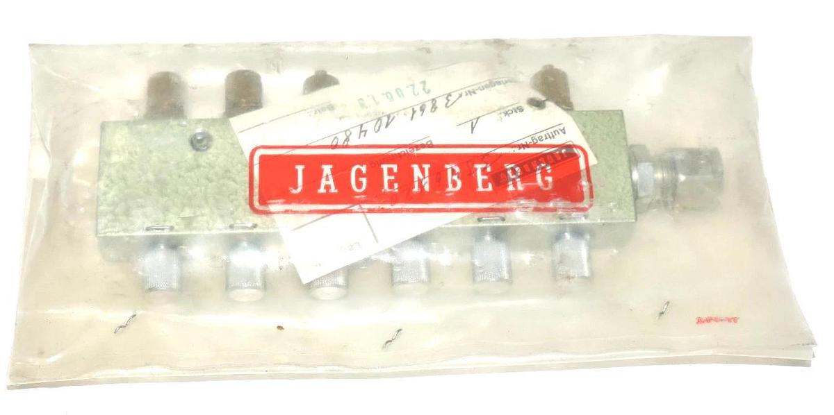 Used NEW JAGENBERG DLV6 COMPRESSED AIR DISTRIBUTOR C-962045 3346120 / 3861.10480