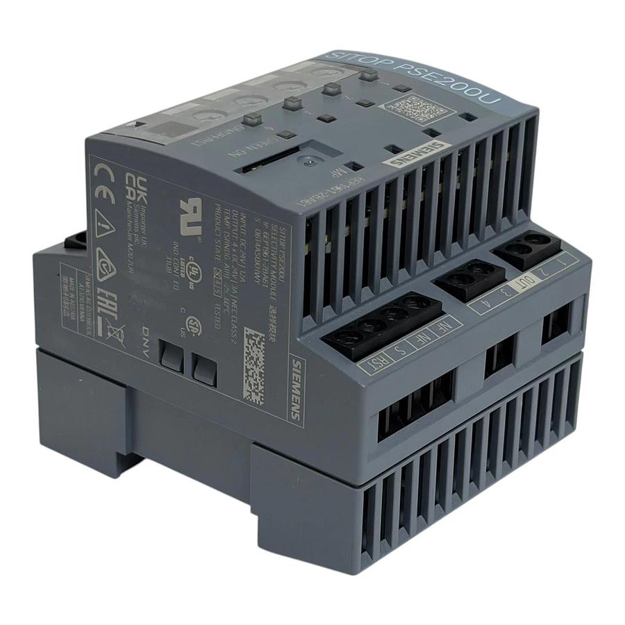 Siemens SITOP PSE200U Selectivity Module 6EP1961-2BA61 4x24V 3A NEC Class 2 New