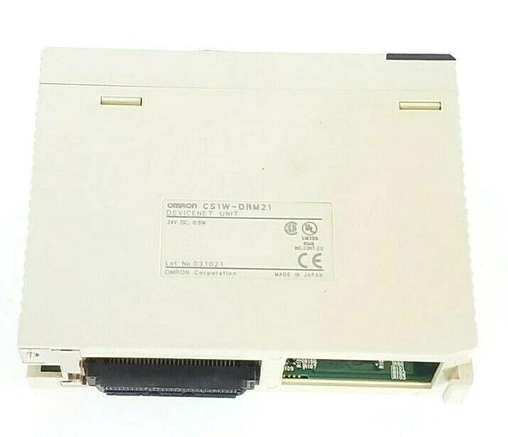 Used OMRON CS1W-DRM21 DEVICENET UNIT 24V DC, 0.5W, CS1WDRM21