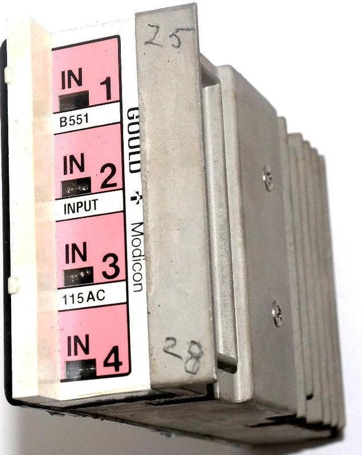 Used MODICON GOULD B551-REV D INPUT MODULE