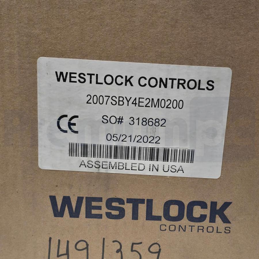 Used Westlock AccuTrak 2007 | 2007SBY4E2M0200 Valve Position Monitor Switch Box NEW