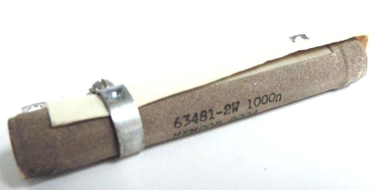 Used LOT OF 5 NEW RELIANCE ELECTRIC 63481-2W RESISTORS 1KOHM 35WATT