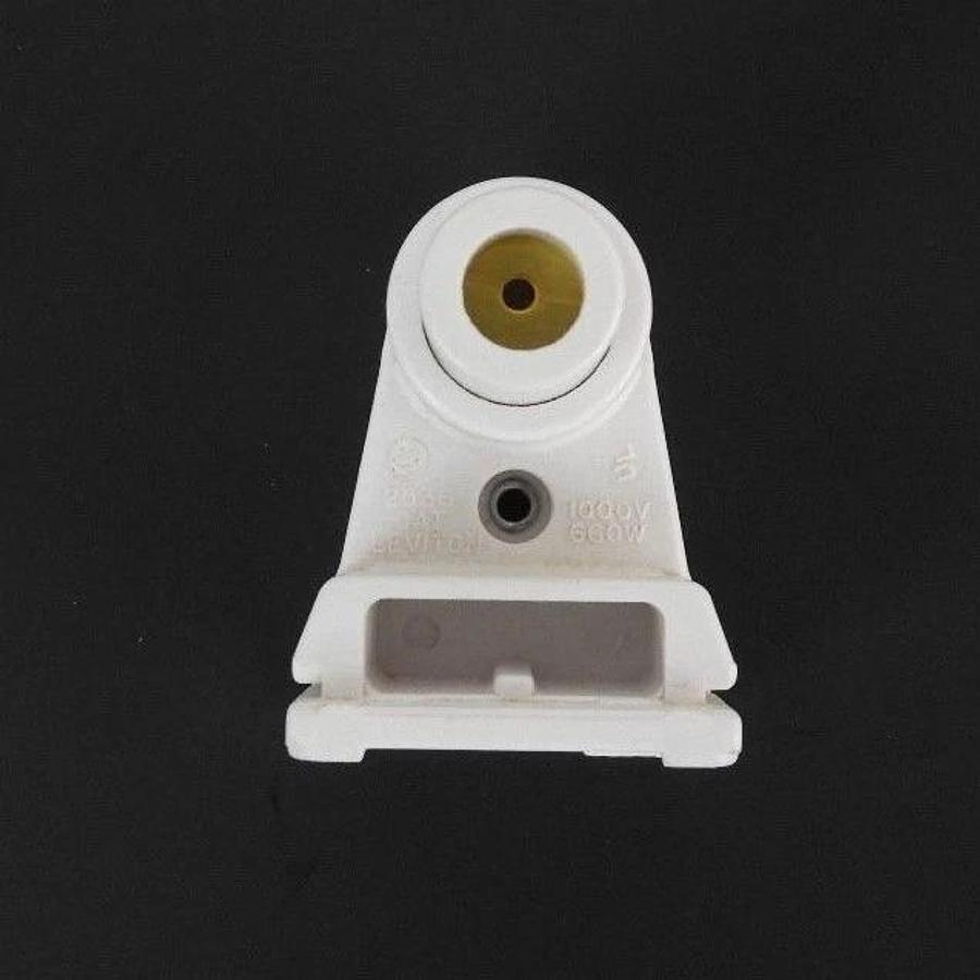 Used LOT OF 5 NEW LEVITON 2536 SPRING-LOADED LIGHT SOCKETS 1000V, 660W, 104-2536