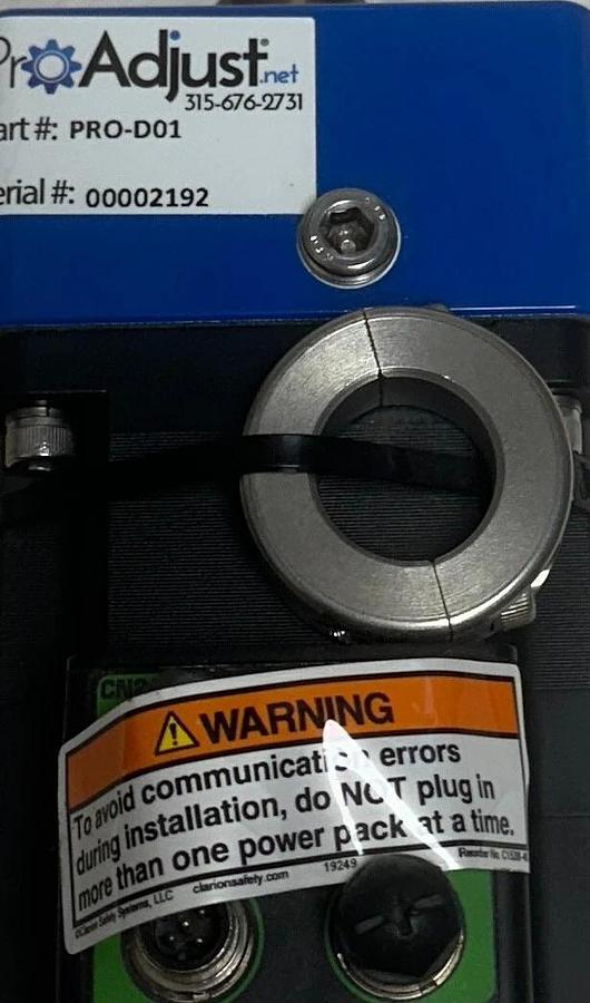 SCHNEIDER JVL ProAdjust PRO-D01 / PRO-M101 DRIVE POWER PACK ASSEMBLY MOTOR NSNP