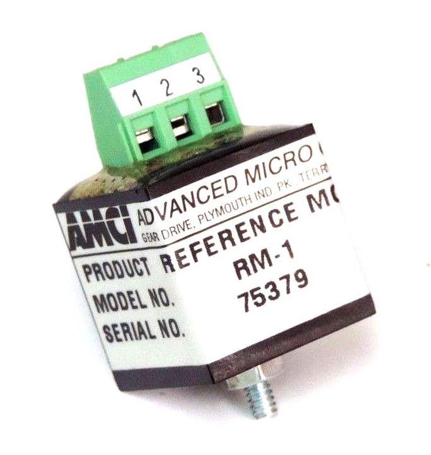 Used NEW ADVANCED MICRO CONTROLS AMCI RM-1 REFERENCE MODULE RM1