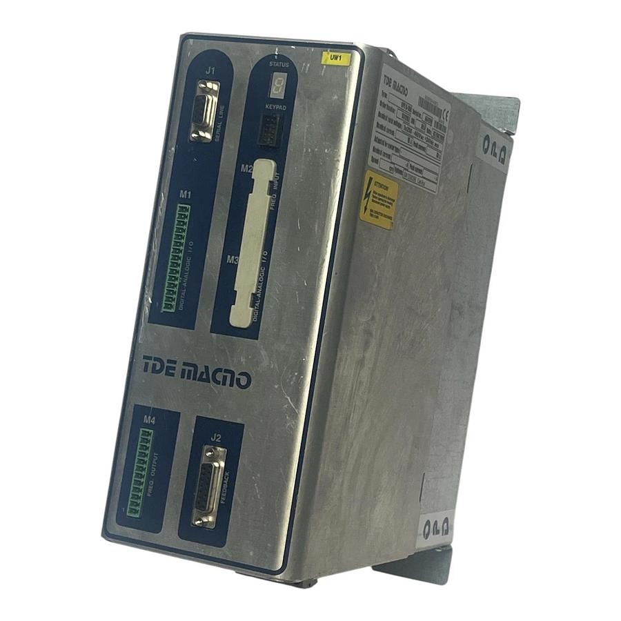 Used TDE Macno OPD S-15A Servo Drive Inverter