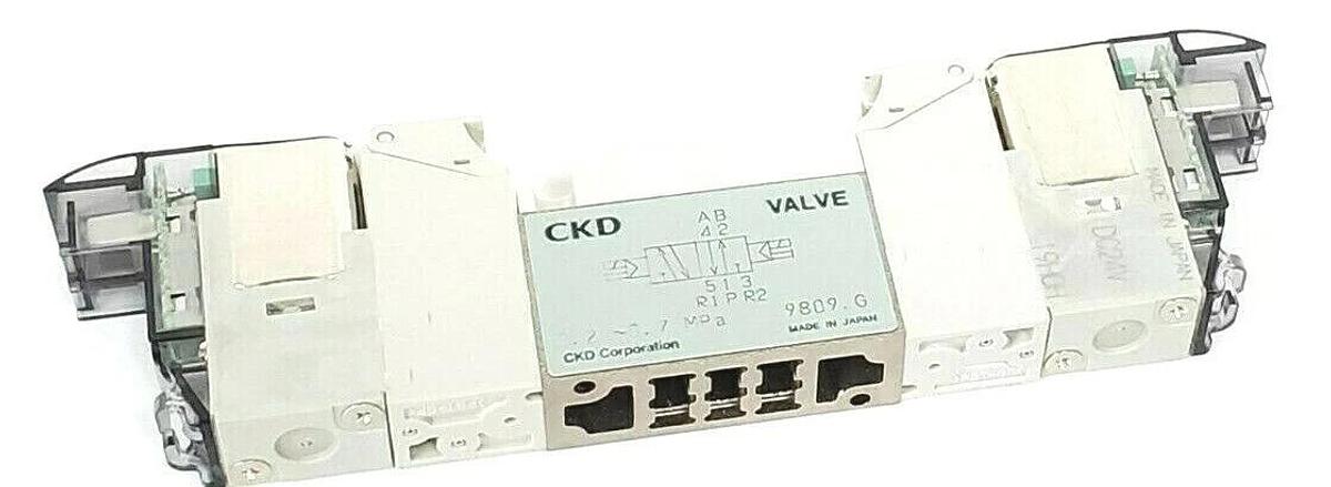 Used NIB CKD 4GB129R-00-A2NH-3 PILOT VALVE DC24V 4GB129R00A2NH3