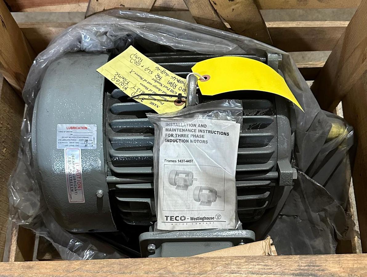 Used NEW TECO WESTINGHOUSE EP0036 / AEHH8N MAX-E1 INVERTER MOTOR 2.2kW/3HP 60-120Hz