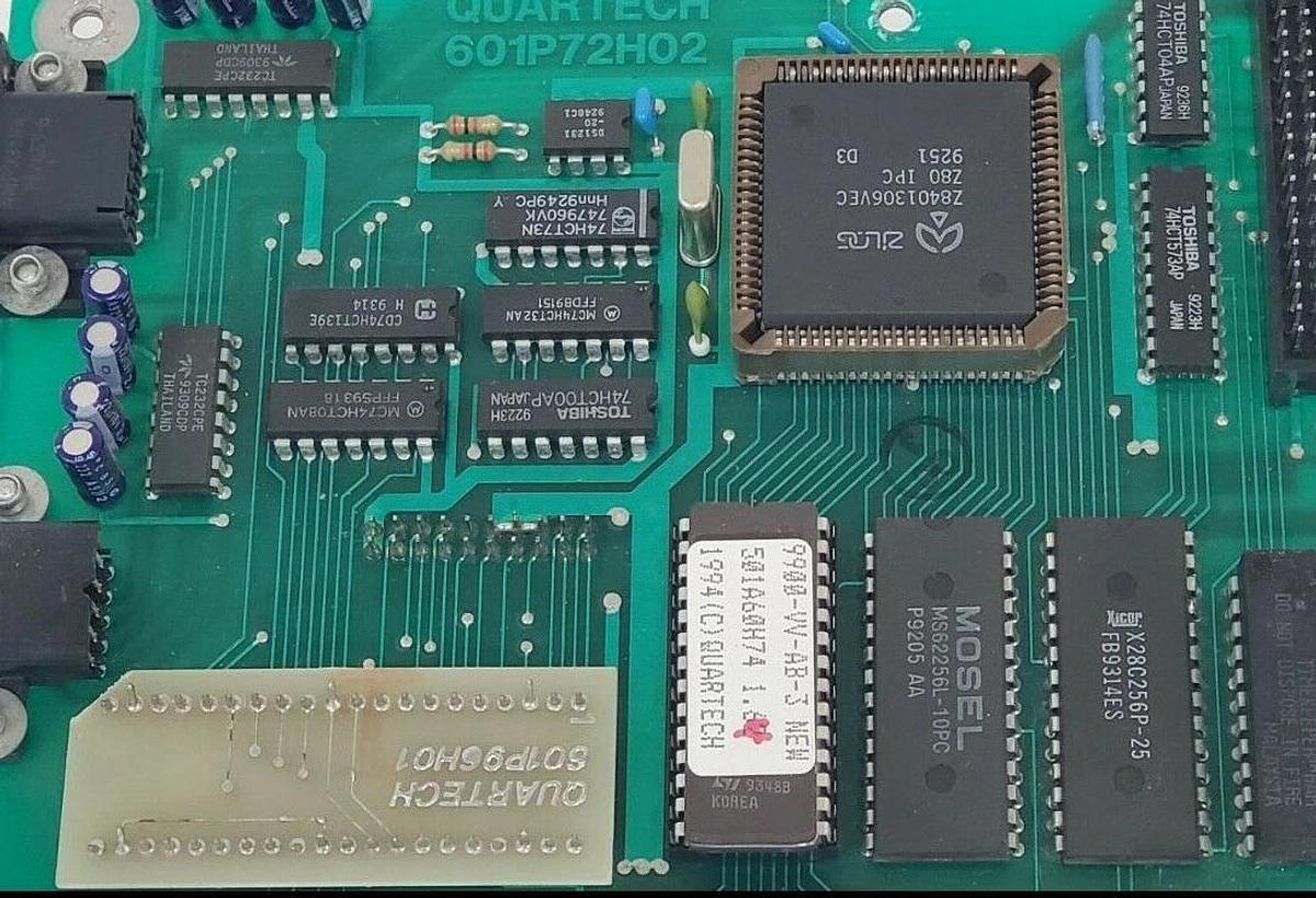 Used QUARTECH 601P72H02 CIRCUIT BOARD 9900 SERIES 601P96H01