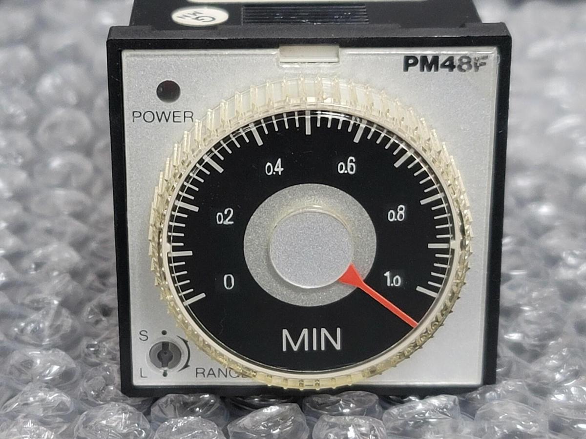 Used MATSUSHITA ELECTRIC NAIS PM48F OFF-DELAY TIMER PM48F-10M-AC120V, ATA5234