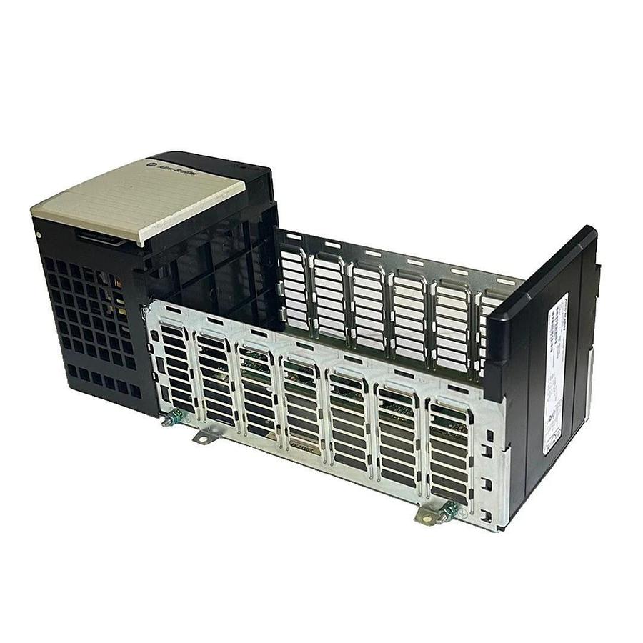 Used ALLEN BRADLEY 1756-PA72 /C ControlLogix AC POWER SUPPLY W/ 1756-A7 /C CHASSIS