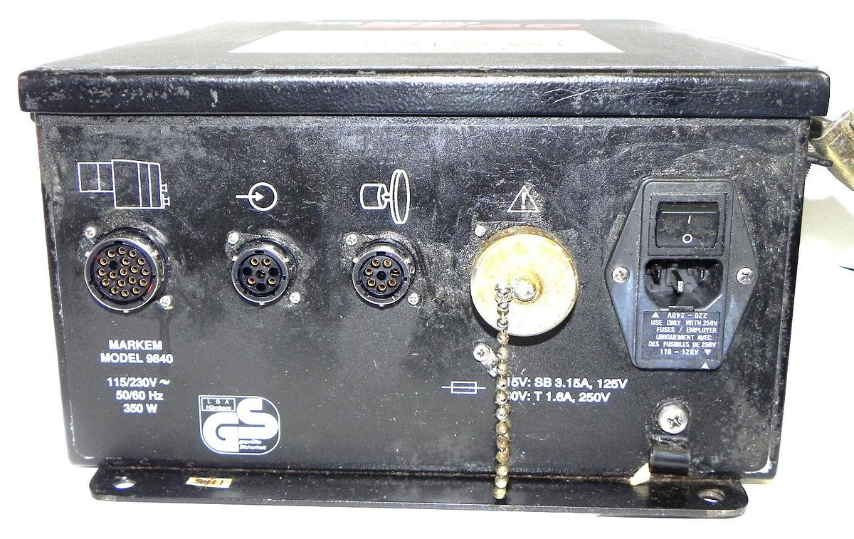 Used MARKEM 9840 BX CODE DATER CONTROLLER *FOR PARTS OR REPAIR*