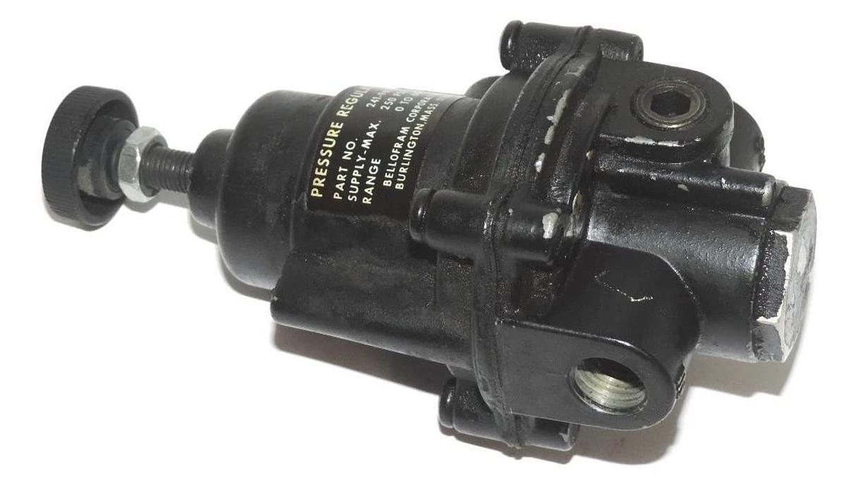 Used BELOFRAM 241-960-065 PRESSURE REGULATOR 250 PSI 1/4" THREAD