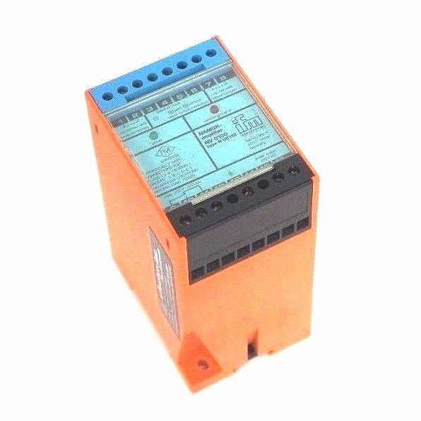 Used IFM EFECTOR N00110 NAMUR AMPLIFIER NV0100 120V, 40-60HZ