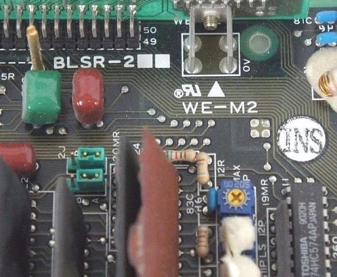 Used RELIANCE ELECTRIC MD-B4003E BOARD BLSR-2 247030025 W/ DSPL-001 WE-M2, MDB4003E