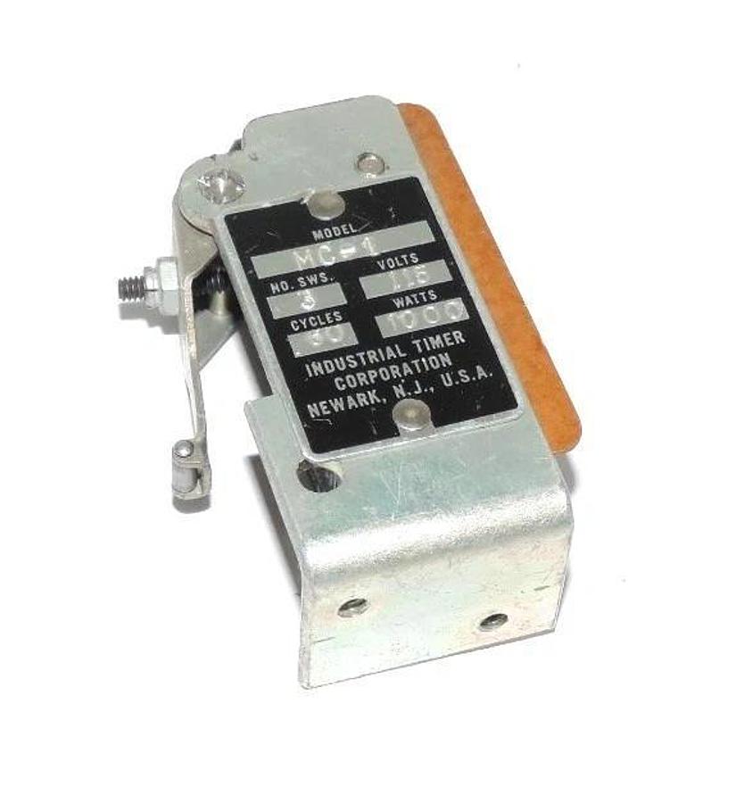 Used HONEYWELL MODEL MC-1 MICRO SWITCH MC1