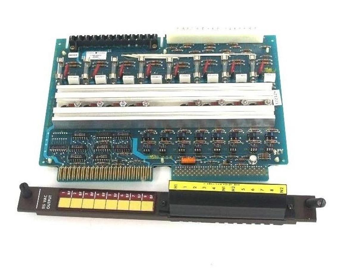 Used NEW GENERAL ELECTRIC IC600YB904A OUTPUT BOARD 115VAC OUTPUT