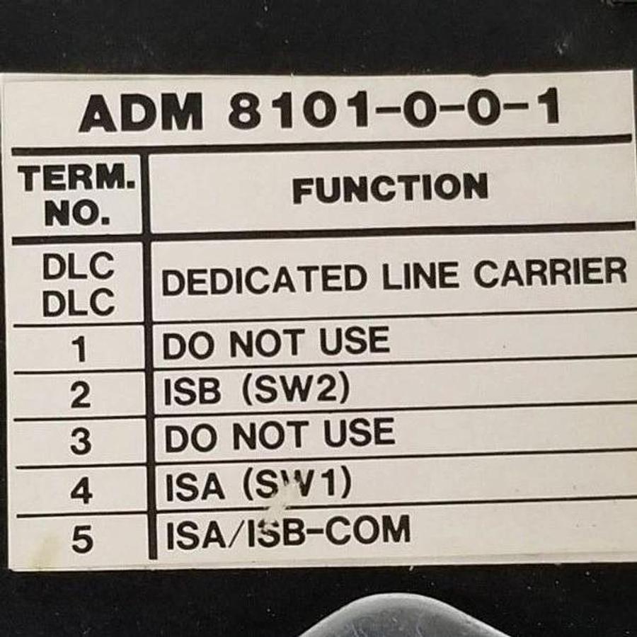 Used BARBER COLMAN ADM 8101-0-0-1 TEMPERATURE CONTROLLER TSMA8001-1