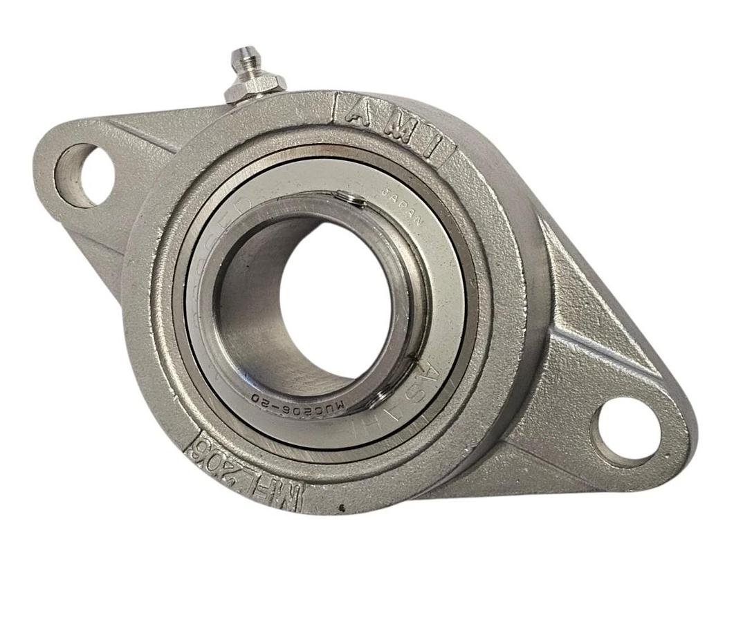 NEW AMI MFL206 2-BOLT FLANGE BEARING 2-1/4IN