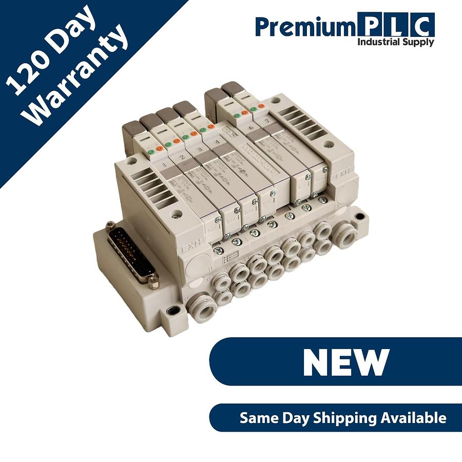NEW SMC VV5Q11-07-DAL01092 PNEUMATIC MANIFOLD W/ (6) VQ1301N-51 & VVQ1000-10A-1