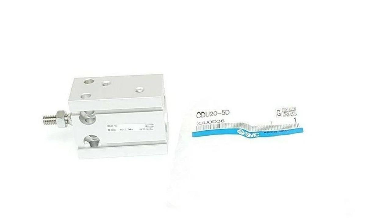 Used NEW SMC CDU20-5D PNEUMATIC CYLINDER 0.7MPA, CDU205D