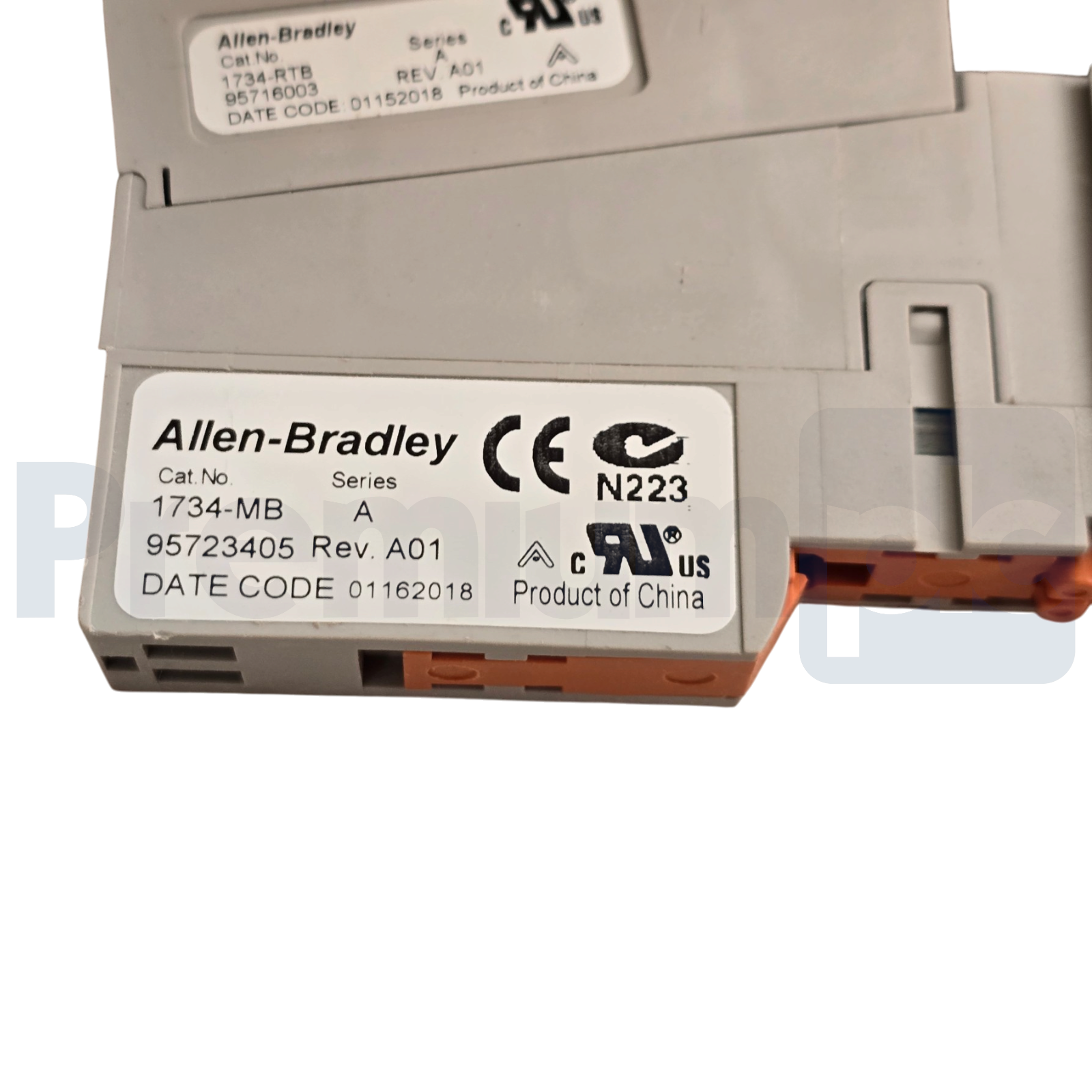 Used Allen Bradley 1734-IE8C /C POINT I/O 8-Ch Analog Current Input 1734-MB RTB Kit