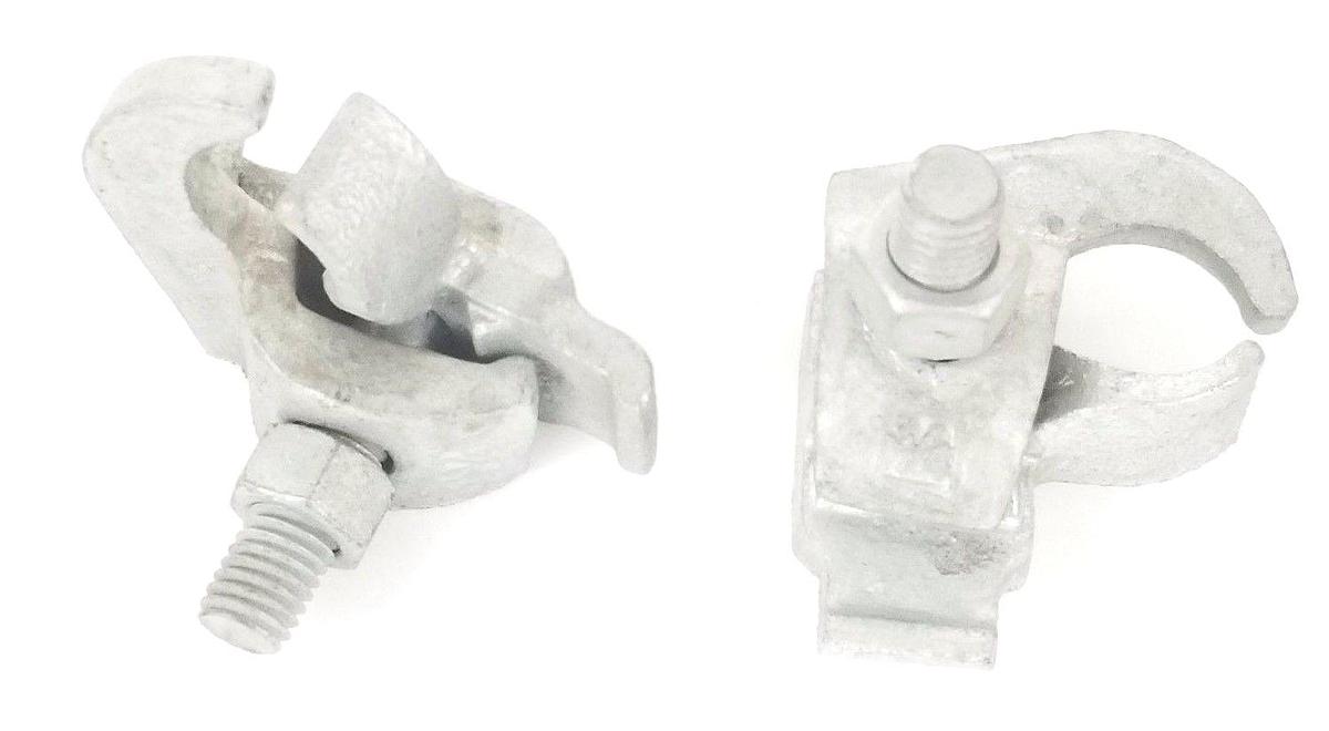 Used LOT OF 2 NEW OZ GEDNEY CH 3/4" CLAMPS