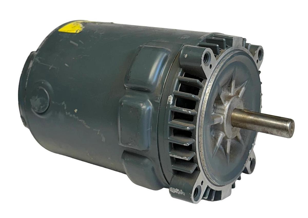 Used GENERAL ELECTRIC 5K36FG873 AC MOTOR 1/3HP 3450RPM 3PH 230/460V 60Hz USNP