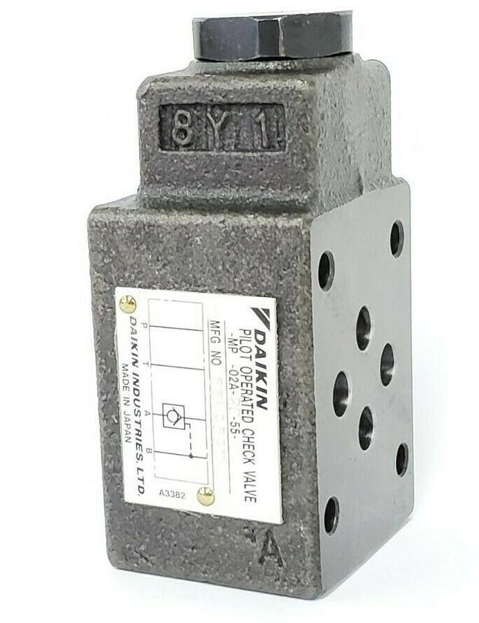 Used NEW DAIKIN MFG. NO. 55M9527 PILOT OPERATED CHECK VALVE MP-02A-20-55