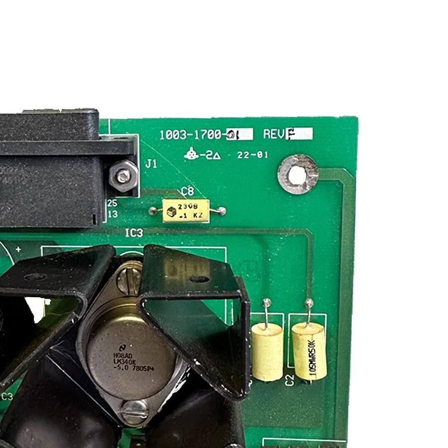 Used USI TELEDYNE 1003-1700-01 / 1003170001 REV. F POWER SUPPLY BOARD 115V