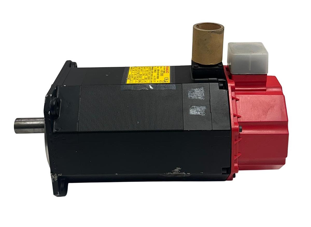 Used FANUC A06B-0126-B577#0008 / A06B0126B5770008 AC SERVO MOTOR aC6/2000 0.6kW NSNP