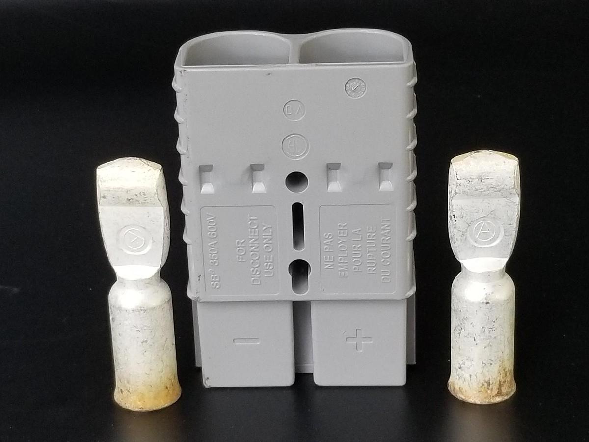 Used LOT OF 2 NIB TOTAL SOURCE E56EJ/00 350 GRAY CONN 4/0 SY6322G2