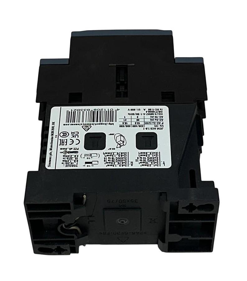 SIEMENS 3RT2028-1BB40 / 3RT20281BB40 SIRIUS MAGNETIC IEC CONTACTOR 3-POLE NSMP