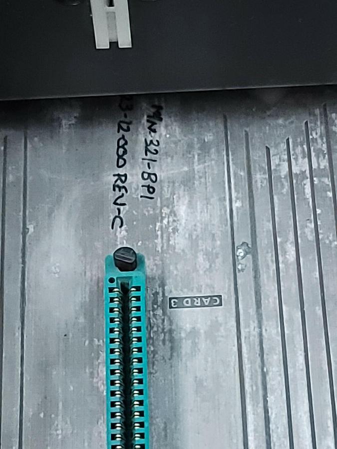 Used ISSC MODEL 321 MODULE SLOT RACK SER. 81951