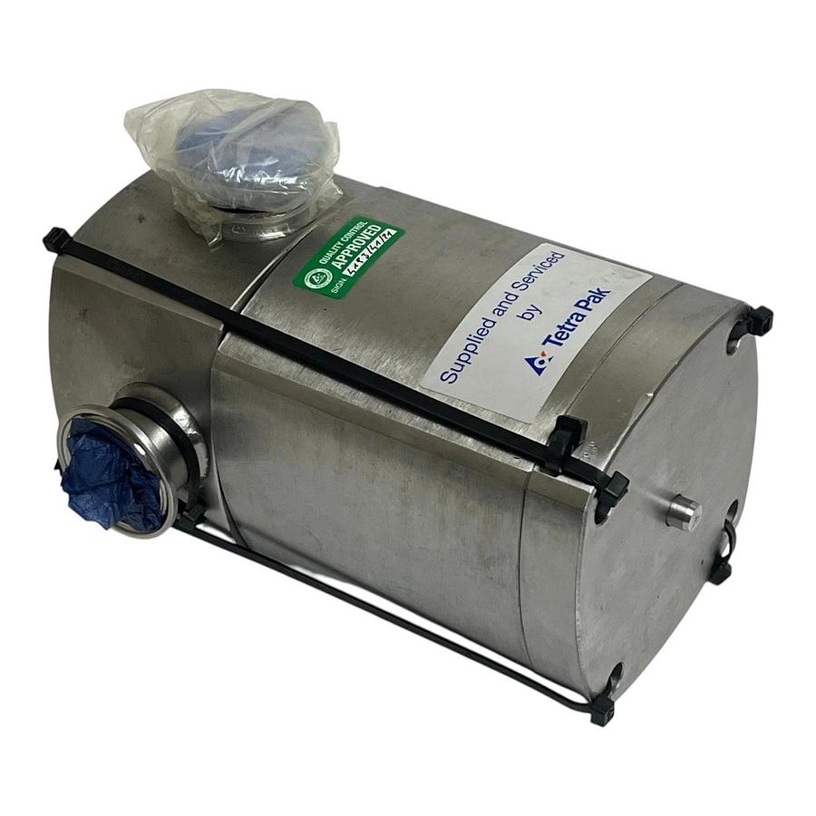 Tetra Pak 1284500-0014 FP-2B Hoyer Continuous Freezer Sanitary Inlet Pump & Case