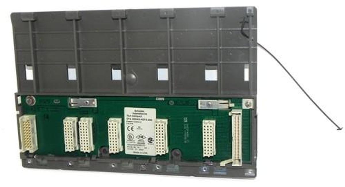 Used SCHNEIDER AUTOMATION DTA-200/AS-HDTA-200 SUBRACK PRIMARY 5SLOT TSX COMPACT