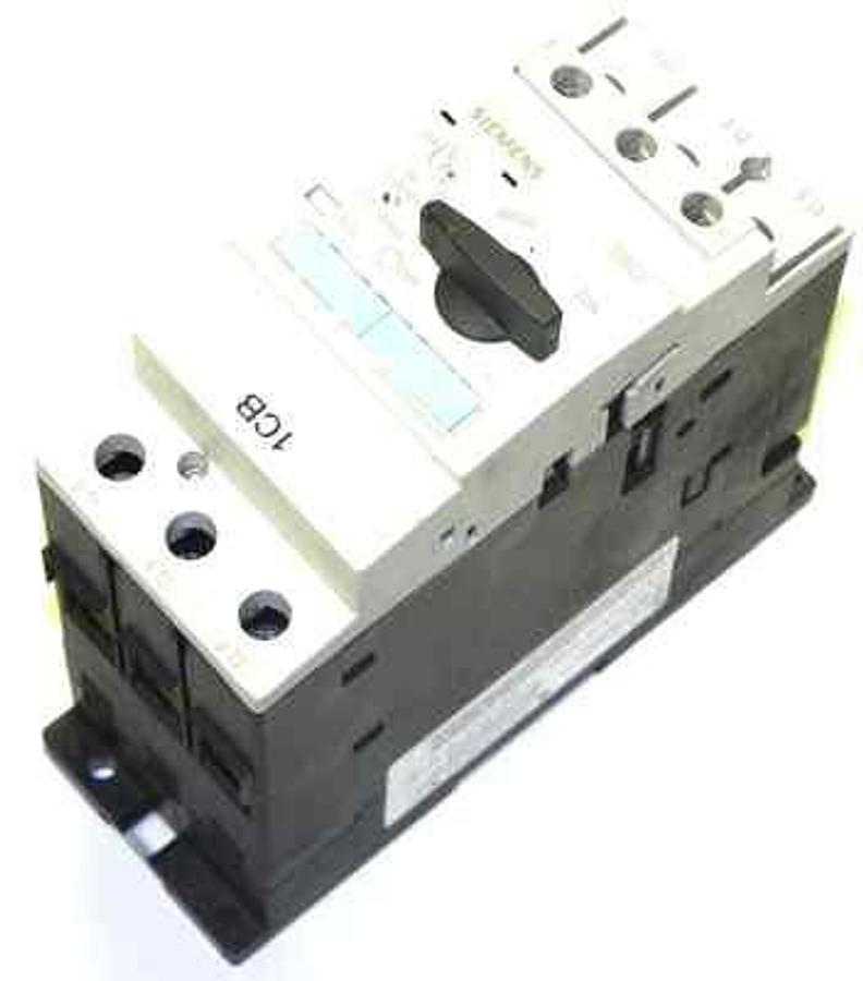 Used SIEMENS 3RV1-031-4EA10 SIRIUS COMBINATION MOTOR CONTROLLER 3RV10314EA10