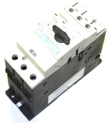 Used SIEMENS 3RV1-031-4EA10 SIRIUS COMBINATION MOTOR CONTROLLER 3RV10314EA10