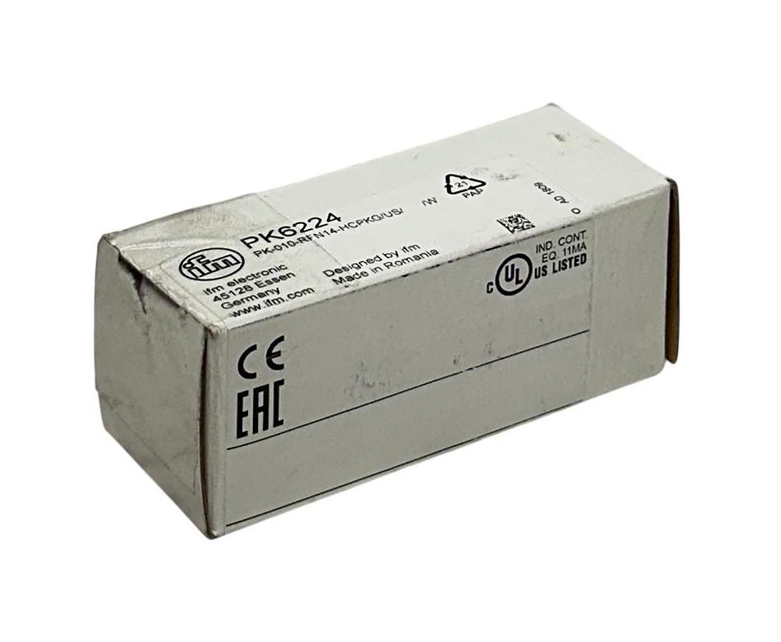 IFM PK6224 PRESSURE SENSOR PK-010-RFN14-HCPKG/US/ /W 9.6-32VDC 500mA NSMP