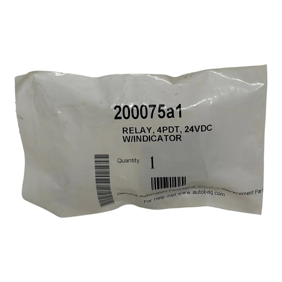 Used Automated Packaging Systems 200075a1 Relay IDEC RU4S-C-D24 24VDC 4PDT - NEW