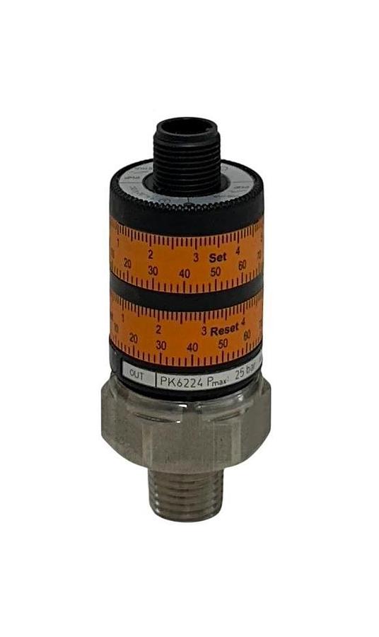IFM PK6224 PRESSURE SENSOR PK-010-RFN14-HCPKG/US/ /W 9.6-32VDC 500mA NSMP