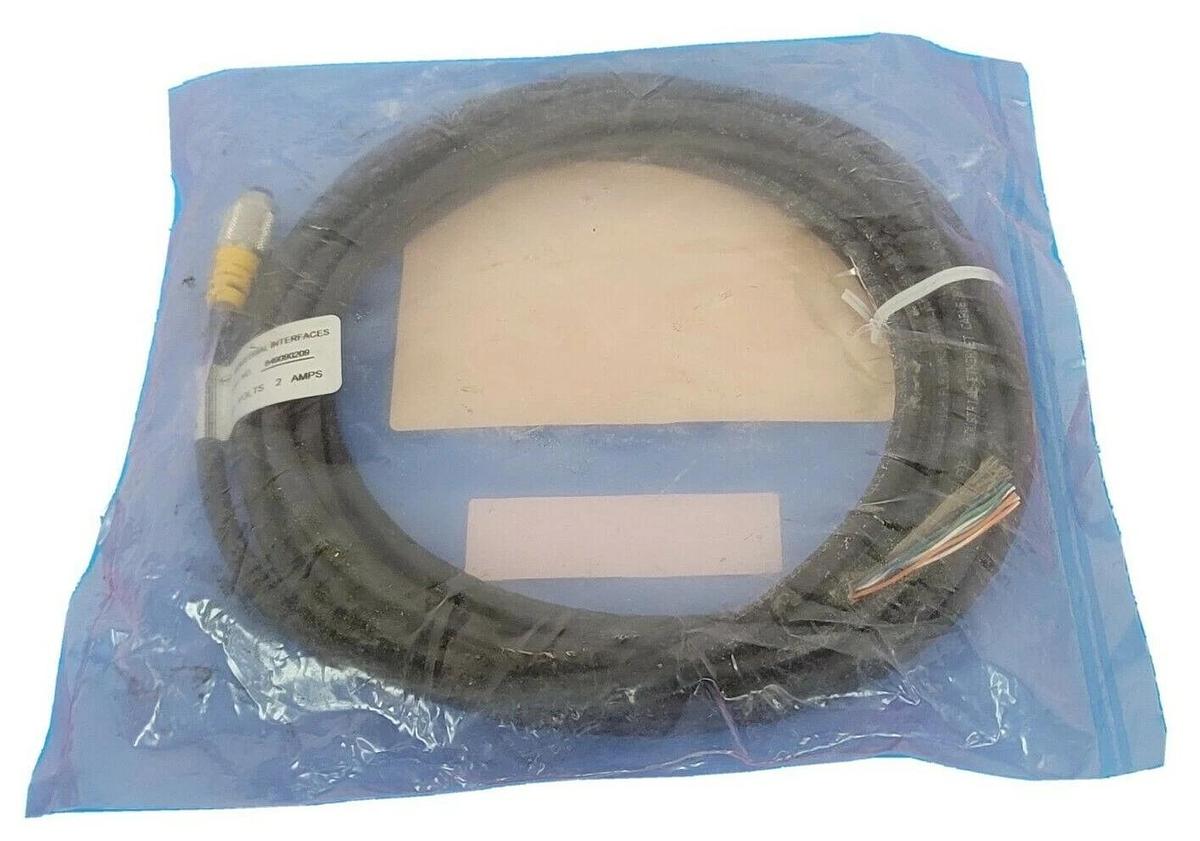 Used NEW INDUSTRIAL INTERFACES 849090209 CABLE ASSEMBLY 2 AMP 60 VOLT 16 FT